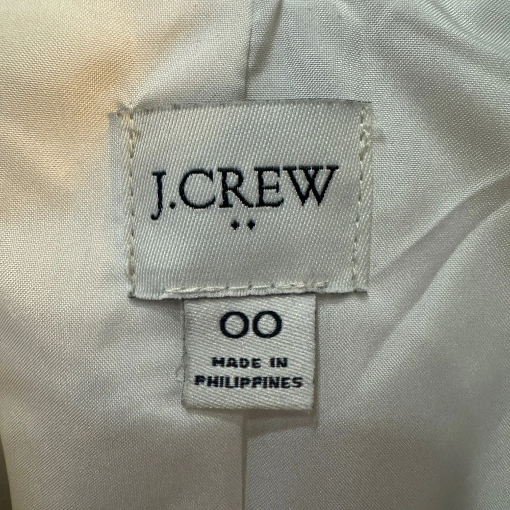 J. Crew White Linen-blend Holland Blazer
Size 00 - Picture 6 of 9